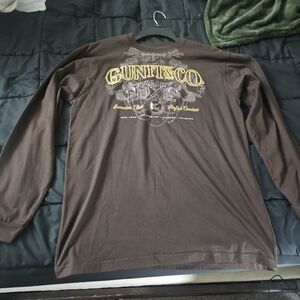 Brown Long Sleeve Tee